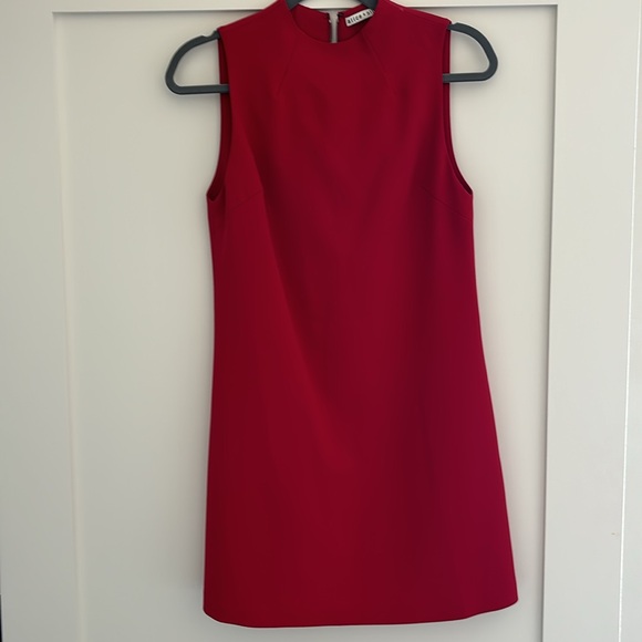 Alice and Olivia Coley Mock Neck Shift Dress size 2 - Picture 2 of 3